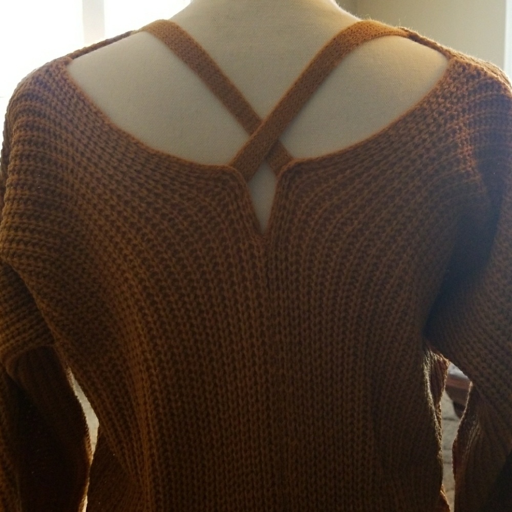 ~WINTER CLEARANCE!!!~ Mustard Chunky Sweater - Picture 3 of 4